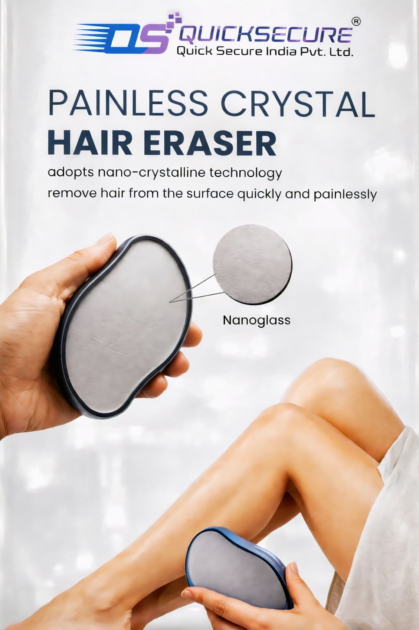 Quick Secure Crystal Hair Remover Painless