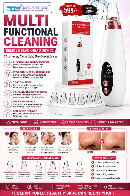 Multi- Functional Cleaning Suction