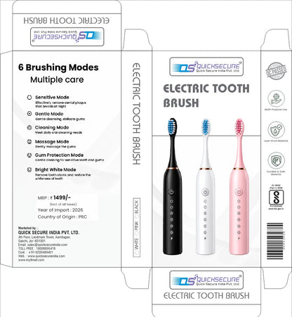 Electric Toothbrush for Adults & Kids