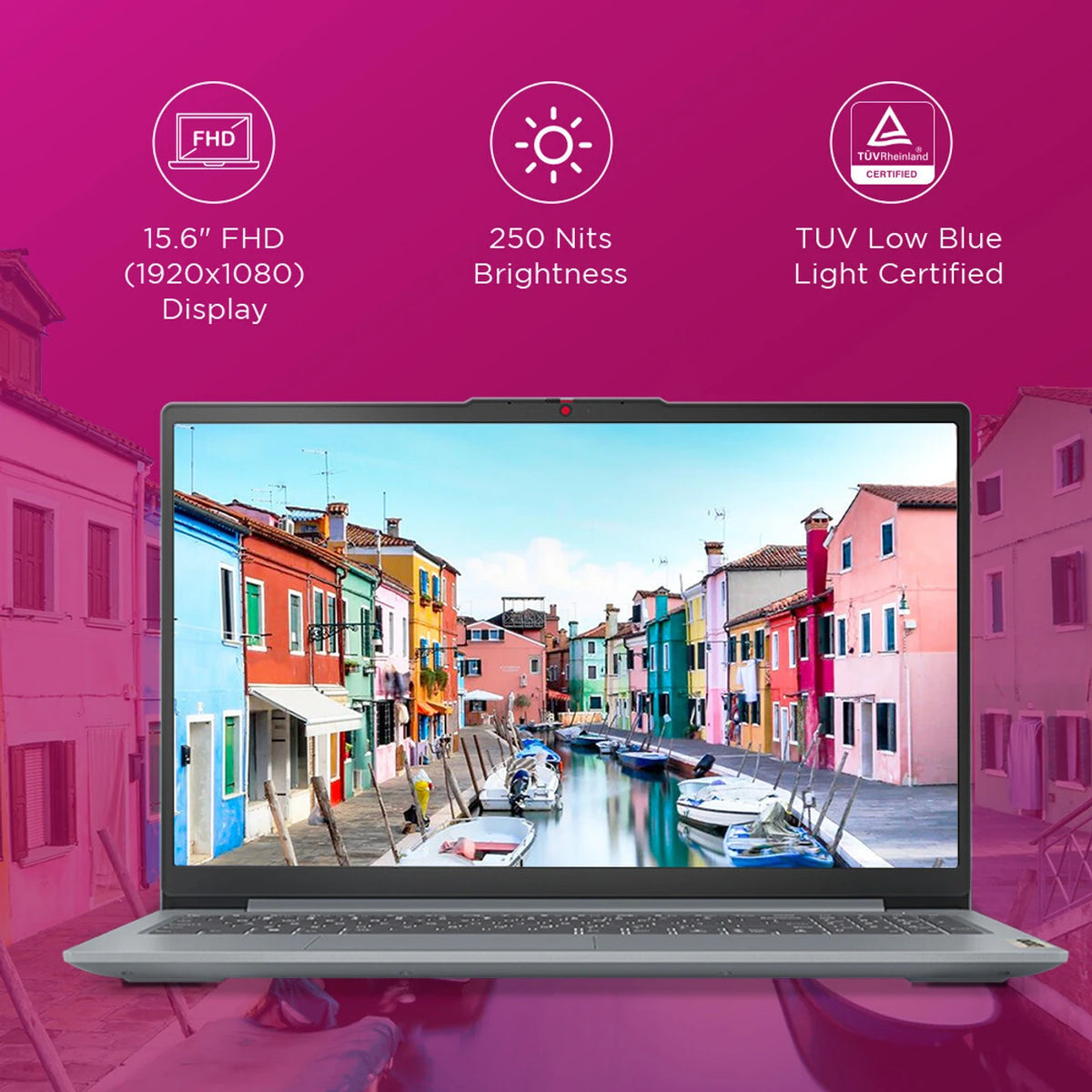 Lenovo IdeaPad Slim 3 AMD Ryzen 3 Quad Core 7320U - (8 GB/512 GB SSD/Windows 11 Home) 15AMN8 Thin and Light Laptop (15.6 Inch, Arctic Grey, 1.62 kg, With MS Office)