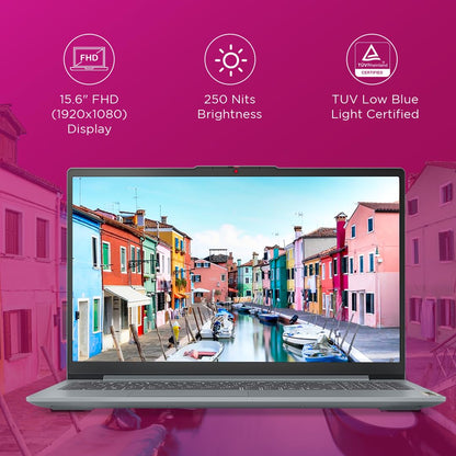 Lenovo IdeaPad Slim 3 Ryzen 3 30 15.6" (39.6cm) FHD Thin and Light Laptop (16GB RAM/512GB SSD/Windows 11/ Office 2024/Grey/1.6Kg)