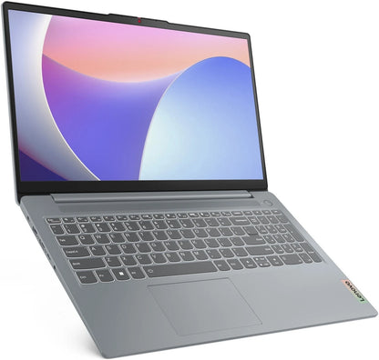 Lenovo IdeaPad Slim 3 AMD Ryzen 3 Quad Core 7320U - (8 GB/512 GB SSD/Windows 11 Home) Thin and Light Laptop (15.6 Inch, Arctic Grey, 1.62 kg, With MS Office)