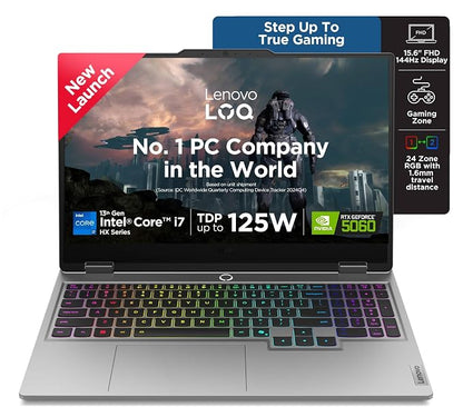 LENOVO LOQ I7-13650HX 16GB/1TBSSD LUNA GREY WIN11+MSO RTX 5060 8GB  15.6"IPS