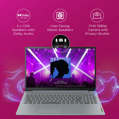LENOVO IDEAPAD SLIM3 I3-1315U 8GB/512GBSSD (ARCTIC GREY) WIN11+MSO INTEL UHD	15.6"FHD
