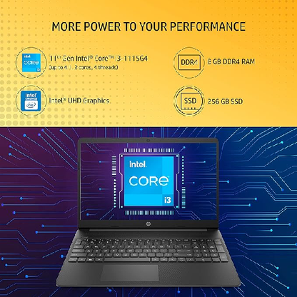 HP 15s, 11th Gen Intel Core i3-1115G4 15.6 inch(39.6cm)