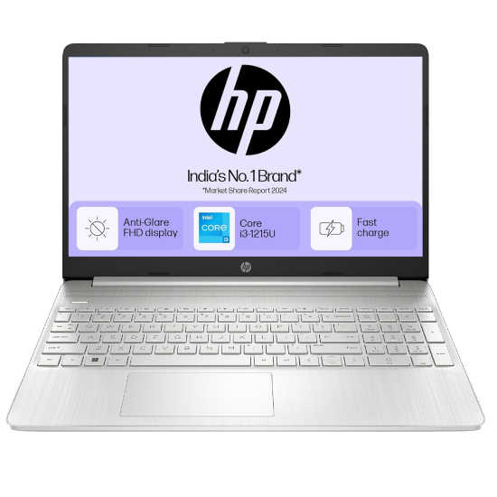 HP 15s, 12th Gen Intel Core i3-1215U, 8GB DDR4, 512GB SSD