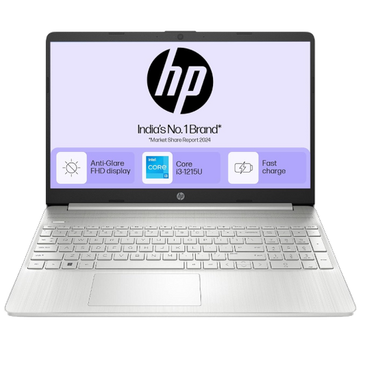HP 15s, 12th Gen Intel Core i3-1215U, 8GB DDR4, 512GB SSD
