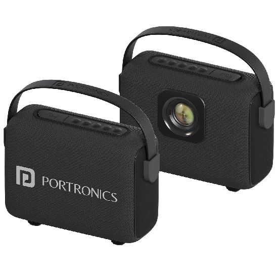 Portronics Resonate 14W Portable Bluetooth Speaker With LED Sunset Projection Lights