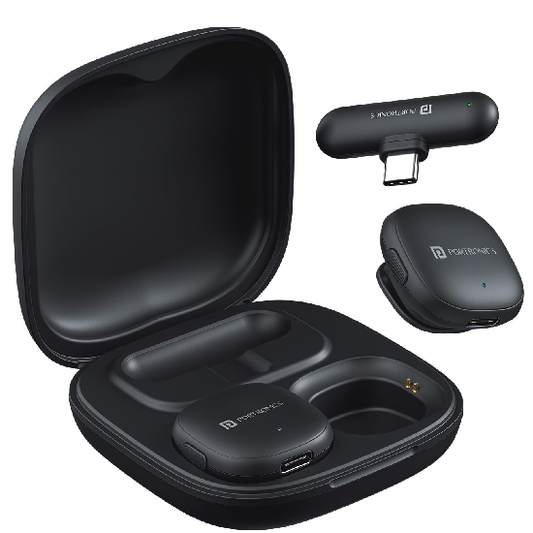 Portronics Vlogmate One India First Ai Powered Wireless Microphone