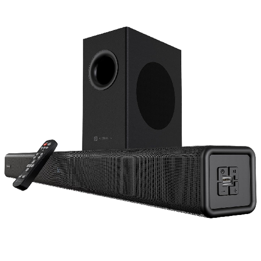 Portronics Pure Sound 107 | 200W Soundbar with Subwoofer for Deep Bass