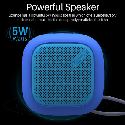 Portronics Bounce POR-952 Portable Bluetooth Speaker with 5 W Bluetooth Speaker
