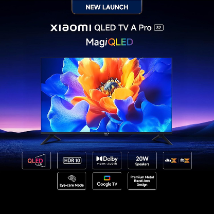 Xiaomi 80 cm (32 inches) A Pro QLED Series Smart TV L32MB-APIN