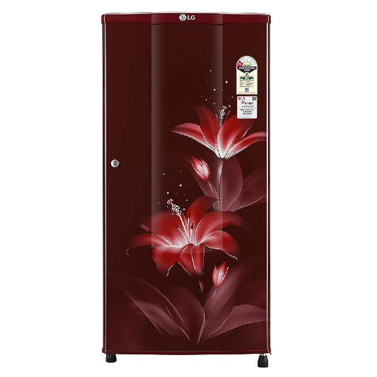LG 185 L 1 Star Direct-Cool Single Door Refrigerator GL-B181RRGB