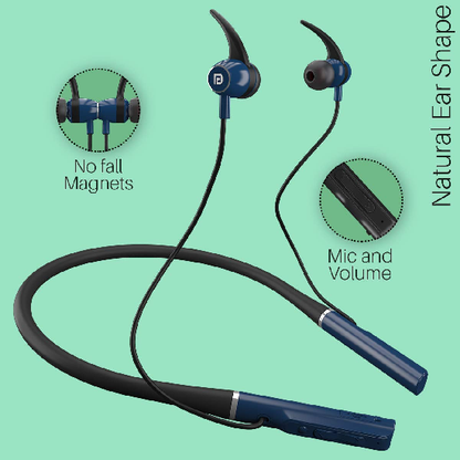 Portronics Harmonics 300 Stereo Wireless Bluetooth 5.0 Sports Headset