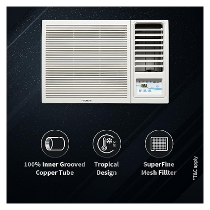 Hitachi 1.5 Ton 3 Star Window AC