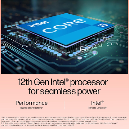 HP 15s, 12th Gen Intel Core i5-1235U,16GB DDR4, 512GB SSD