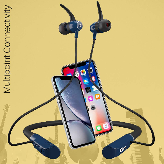 Portronics Harmonics 300 Stereo Wireless Bluetooth 5.0 Sports Headset