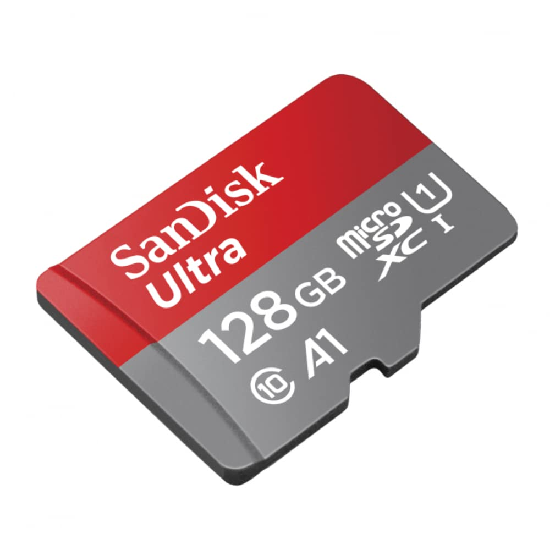 SanDisk Ultra 128GB microSDXC UHS-I, 140MB/s R, Memory Card