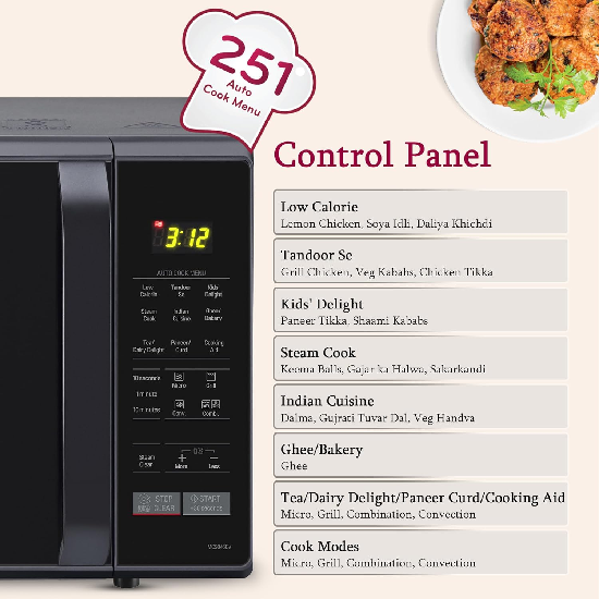 LG 28 L Convection Microwave Combination Oven
