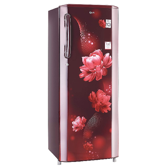 LG 261 L 3 Star Inverter Single Door Refrigerator GL-B281BSCX