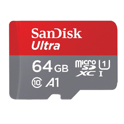 SanDisk Ultra 64GB microSDXC UHS-I, 140MB/s R