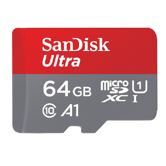 SanDisk Ultra 64GB microSDXC UHS-I, 140MB/s R