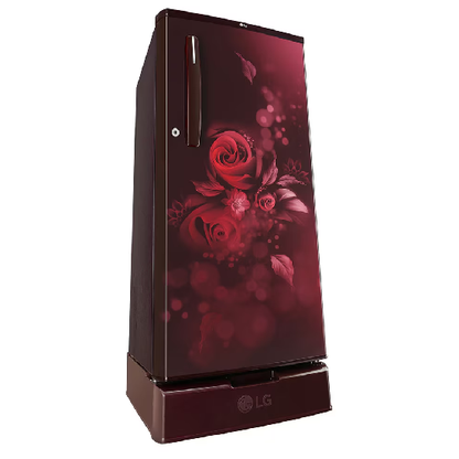 LG 185L Single Door Refrigerator, Smart Inverter Compressor 4 Star