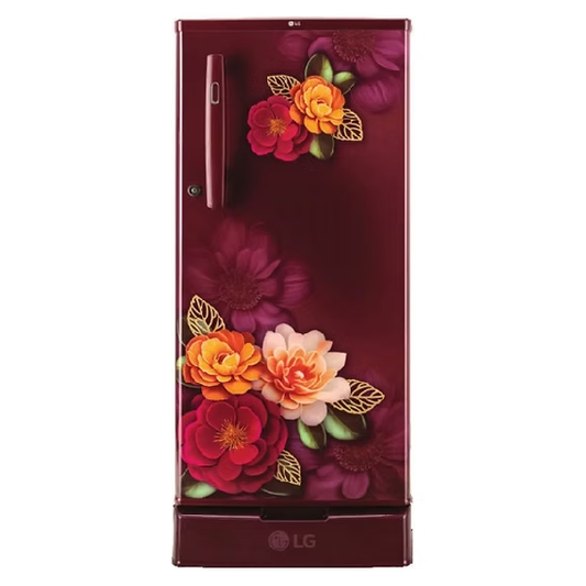 LG 185L Single Door Refrigerator D199ORKD - RUBY KLASE