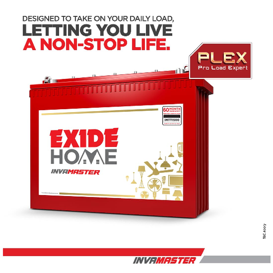 EXIDE INVA Master IMTT1500 150Ah 12V Tall Tubular Inverter Battery