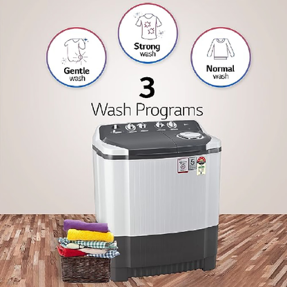 LG 7 Kg 5 Star Semi-Automatic Top Loading Washing Machine