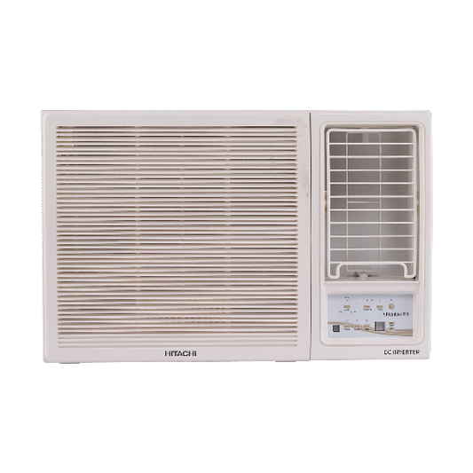 Hitachi 1.5 Ton Class 3 Star Window Inverter AC RAW318HHEO, White