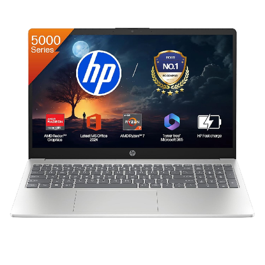 HP 15, AMD Ryzen 7 5825U, 16GB DDR4, 512GB SSD, 15.6-inch