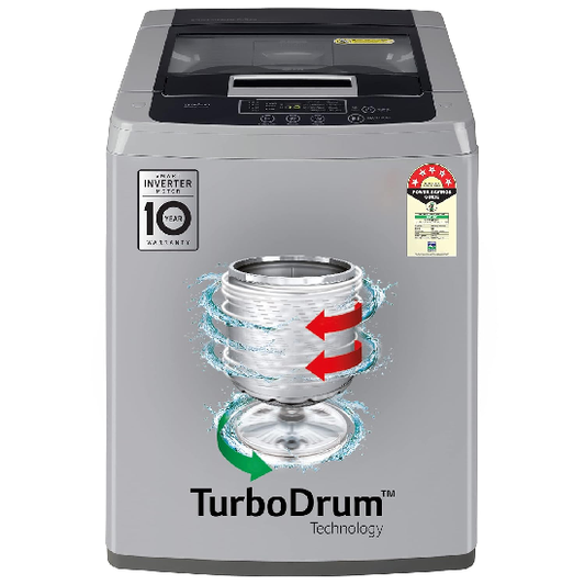 LG 6.5 Kg 5 Star Inverter Turbodrum Fully Automatic Top Loading Washing Machine