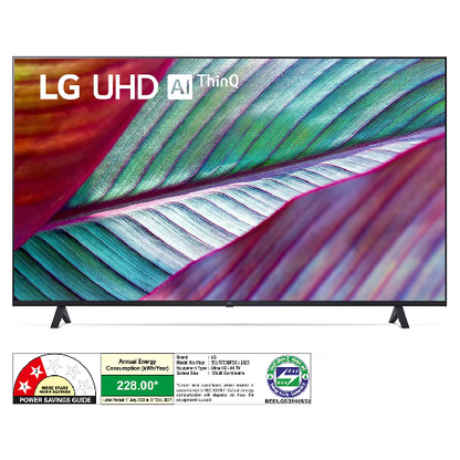 LG 139 cm (55) UHD AI TV (UR7550), α5 Gen6 AI Processor 4K