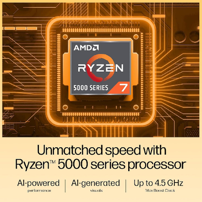 HP 15, AMD Ryzen 7 5825U, 16GB DDR4, 512GB SSD, 15.6-inch