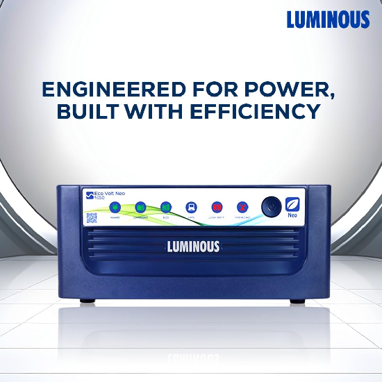 Luminous Eco Volt Neo 1650 Pure Sine Wave Inverter 1500VA Inverter