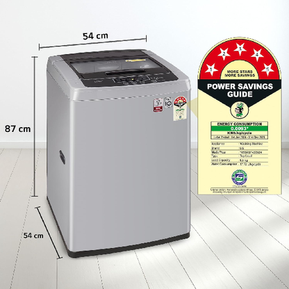 LG 6.5 Kg 5 Star Inverter Turbodrum Fully Automatic Top Loading Washing Machine