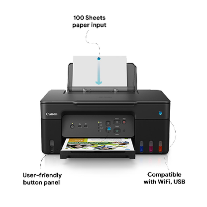 Canon PIXMA MegaTank G3730 All-in-One Wireless Inktank Colour Printer