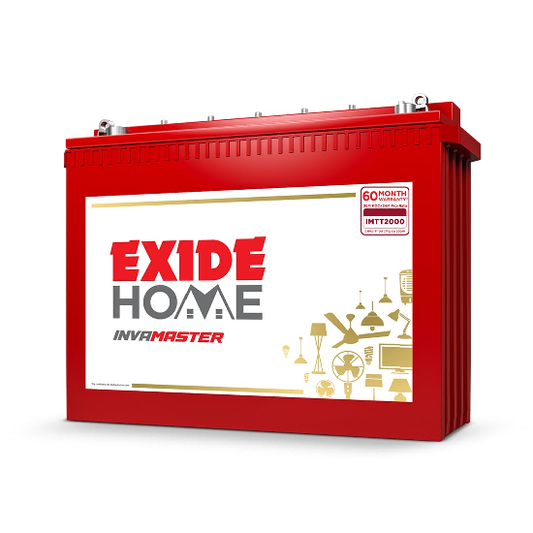 EXIDE INVA Master IMTT2000 200Ah 12V Tall Tubular Inverter Battery