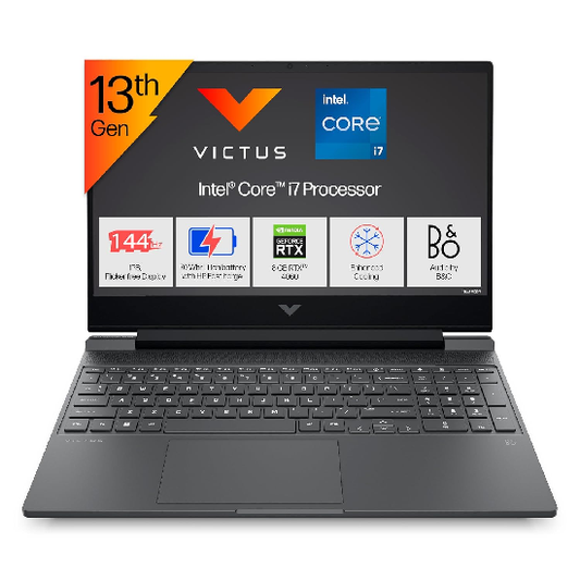 HP Victus, 13th Gen Intel Core i7-13620H, RTX 4060-8GB Gaming Laptop