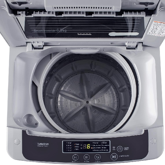 LG 6.5 Kg 5 Star Inverter Turbodrum Fully Automatic Top Loading Washing Machine
