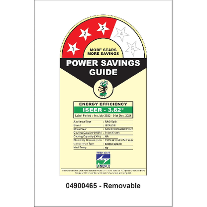 Hitachi 1.5 Ton 3 Star Fixed Speed Split AC 3200FL White