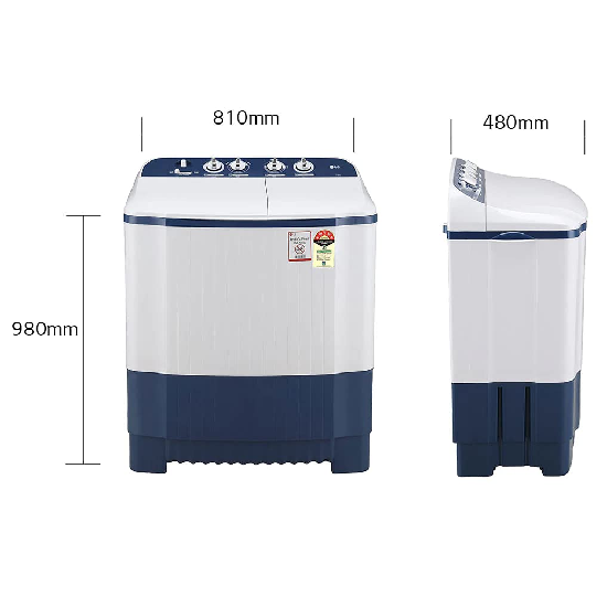 LG 7 Kg 5 Star Semi-Automatic Top Loading Washing Machine