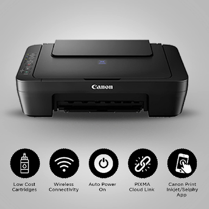 Canon PIXMA E470 All in One WiFi Ink Efficient Colour Printer