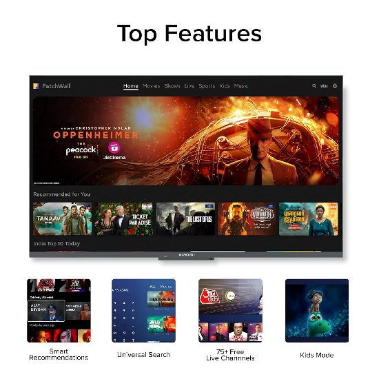 Xiaomi Smart TV A 80 cm (32) HD Ready Smart Google LED TV