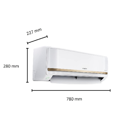 Hitachi 1 Ton 3 Star ice Clean Xpandable Plus Inverter Split AC