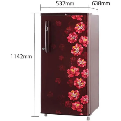 LG 185 L Direct Cool Single Door 1 Star Refrigerator