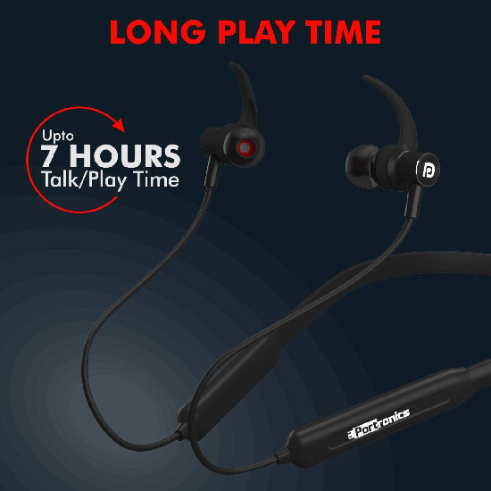 Portronics Harmonics 216 HD POR-279 Stereo Wireless Bluetooth 5.0 Sports Headset