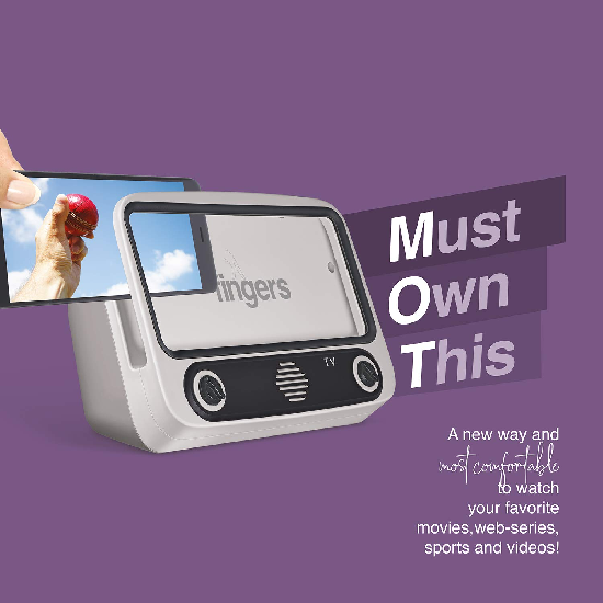 FINGERS My-Own-TV (MOT) 8 Watt Wireless Bluetooth FM Speaker