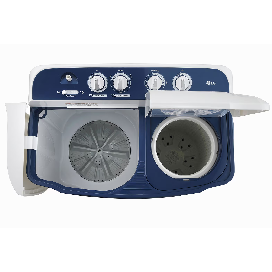 LG 7.5Kg, Semi Automatic Washing Machine Dark Blue